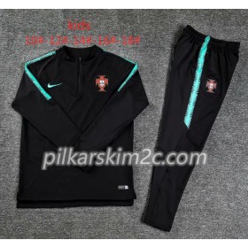 Portugalia Dziecięca Komplet Bluzy Treningowe Czarny 2018-2019